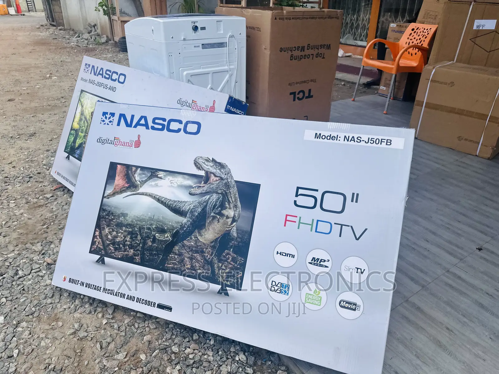 Quality Yet Affordable Nasco Satellite Tv FHD 50”