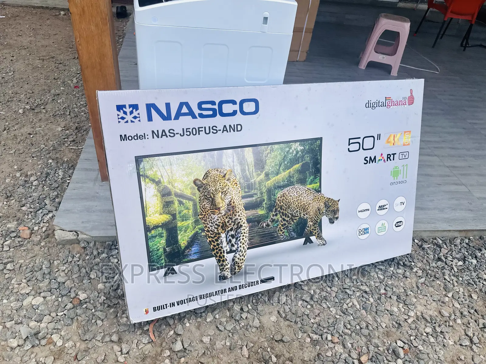 HDMI Cable UHD Smart Android Nasco 50”Tv HDMI