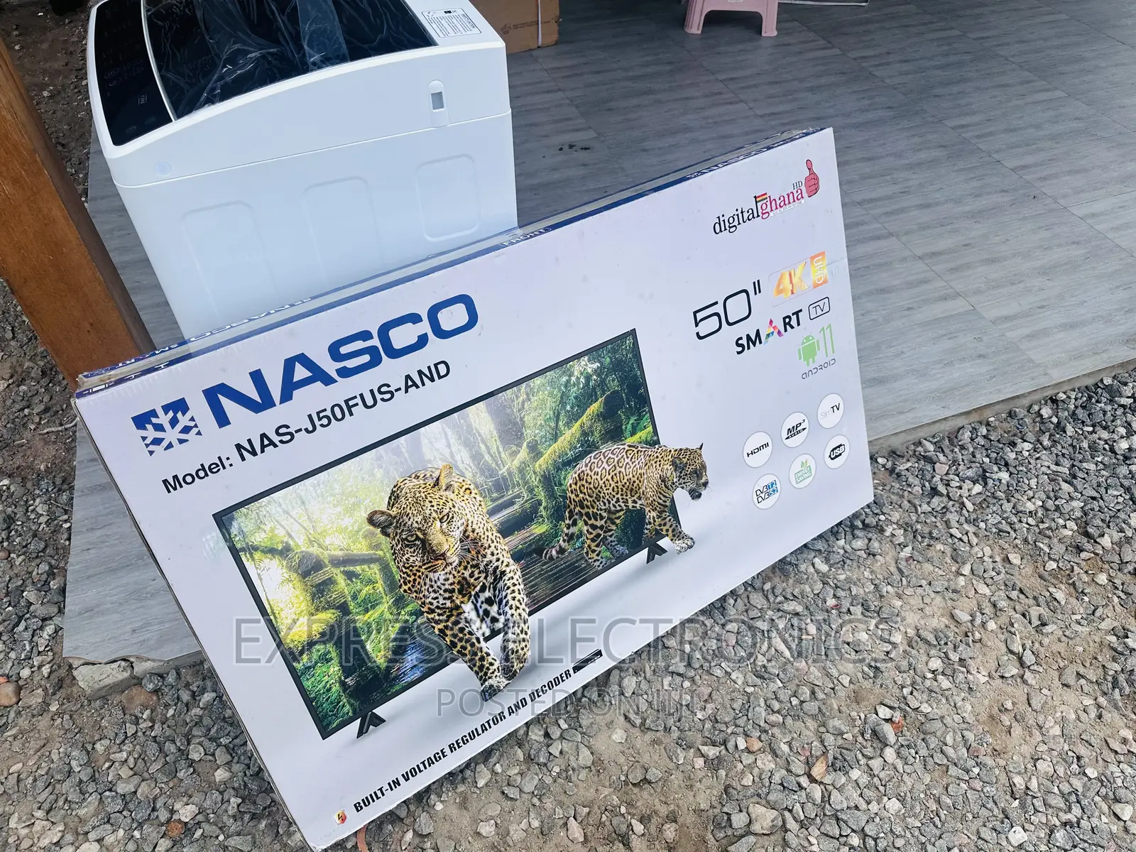 HDMI Cable UHD Smart Android Nasco 50”Tv HDMI