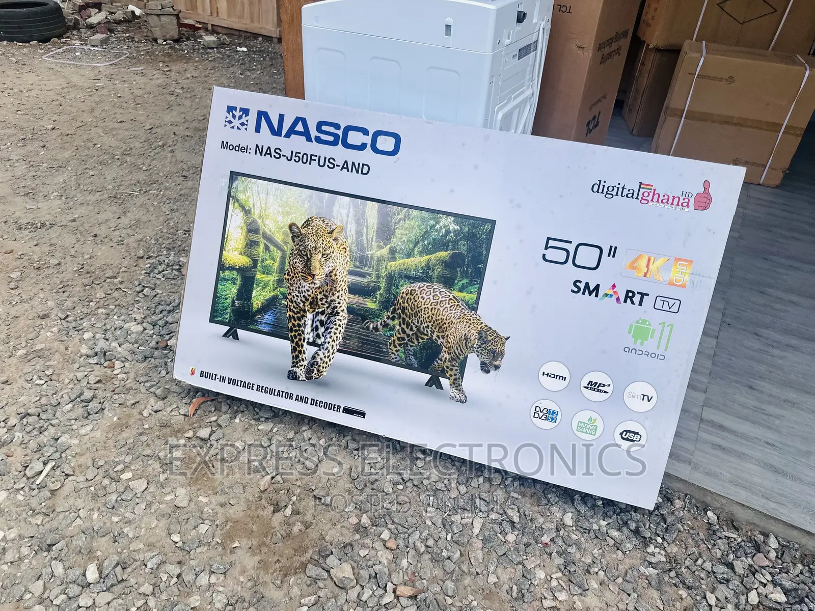Quality Yet Affordable Smart Android Tv Nasco 50”
