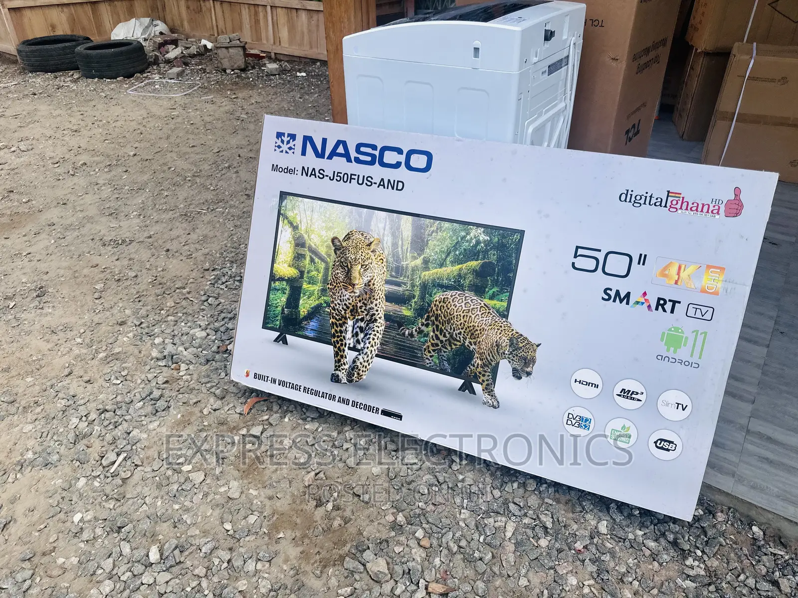 Quality Yet Affordable Smart Android Tv Nasco 50”