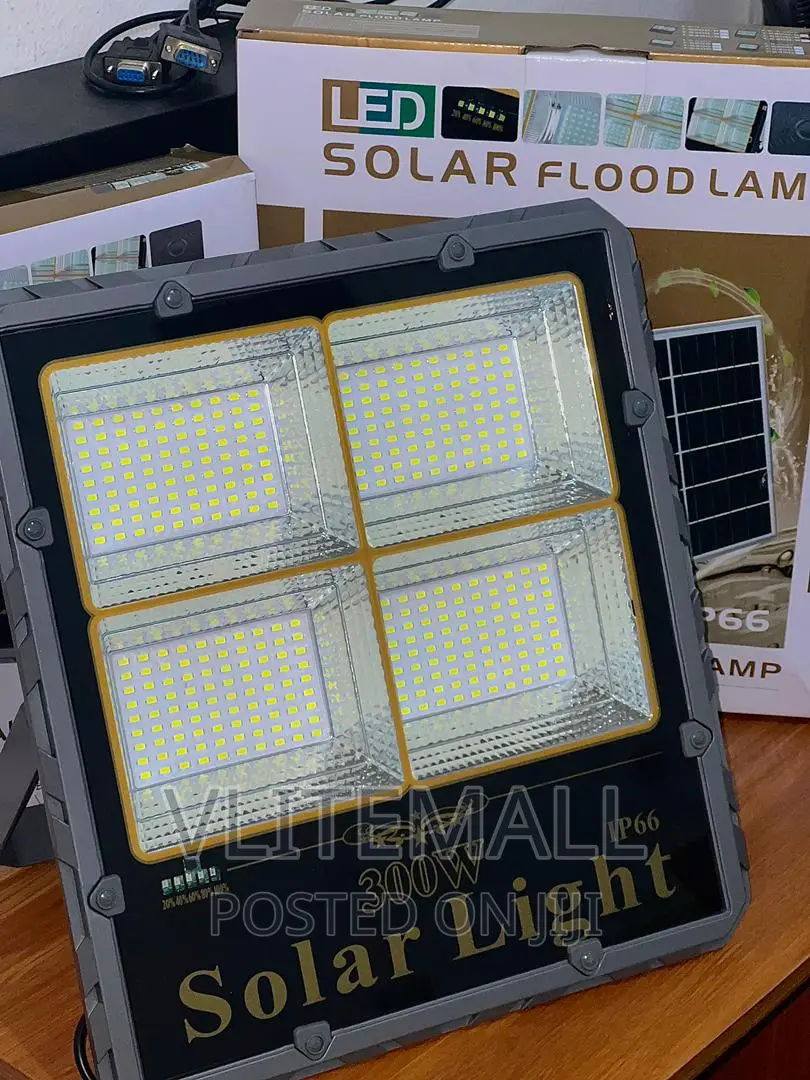 300W LED Solar Flood Lamp