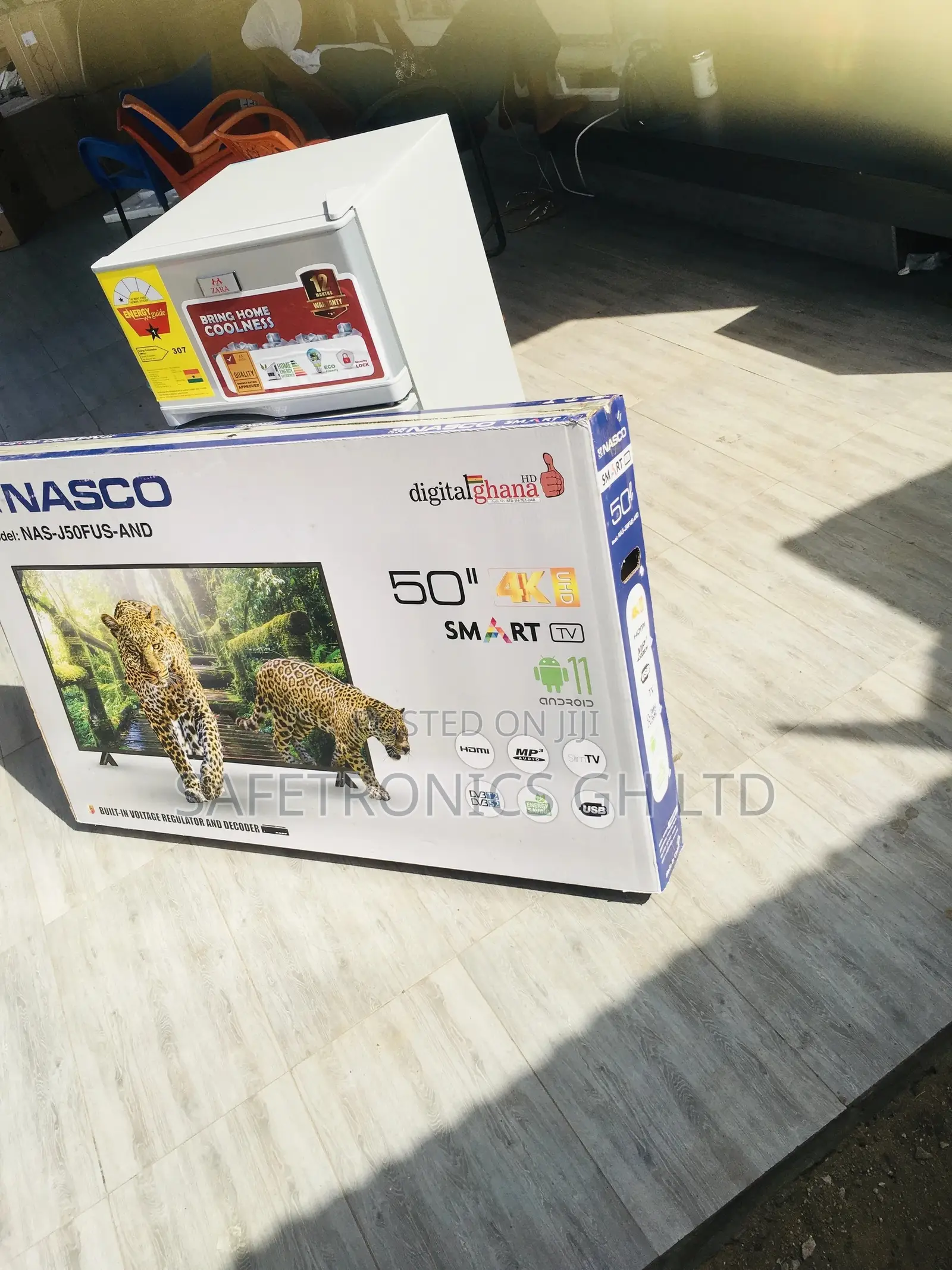 50 Inches Glossy UHD Smart Nasco LED Electric Tv