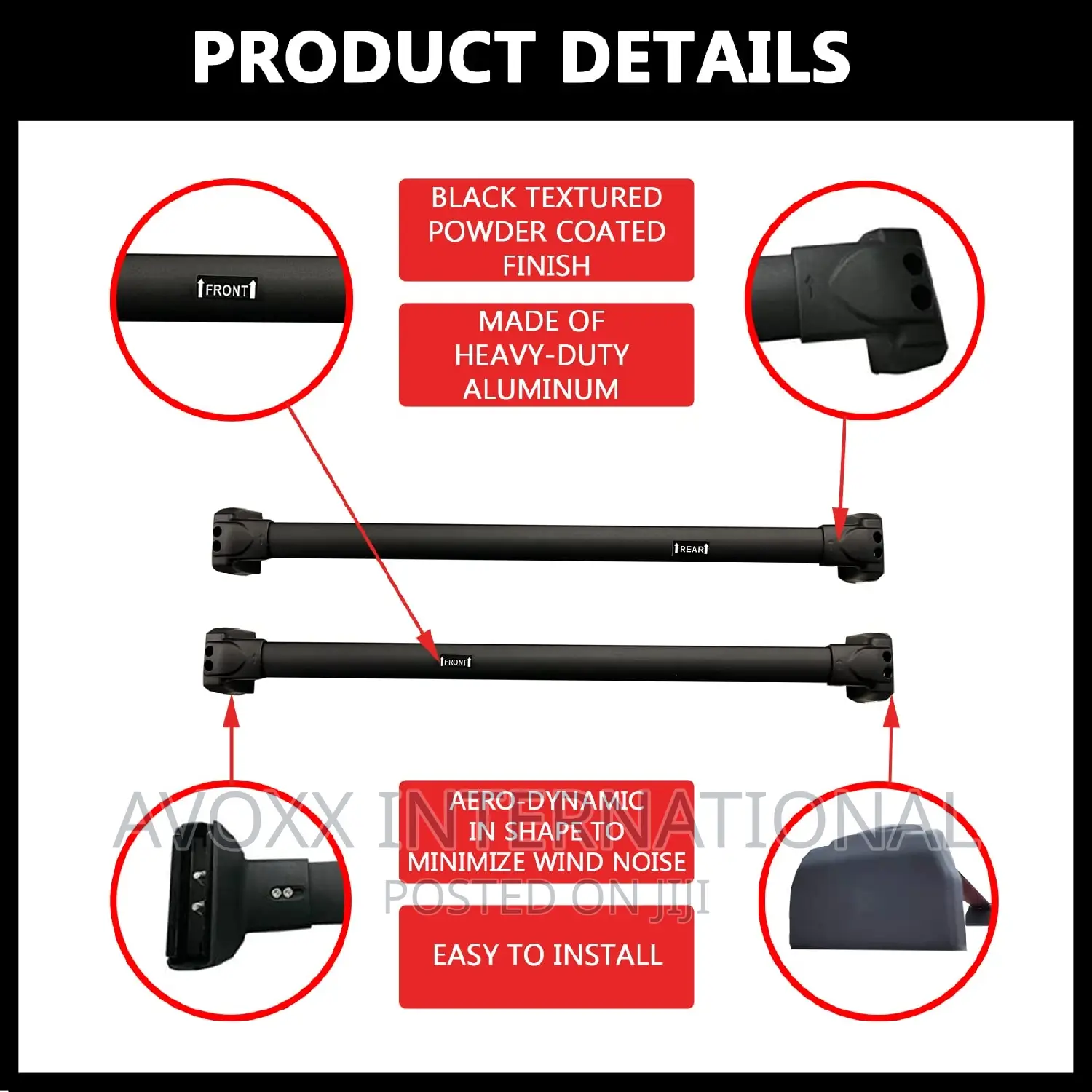 Rokiotoex Roof Rack Crossbar