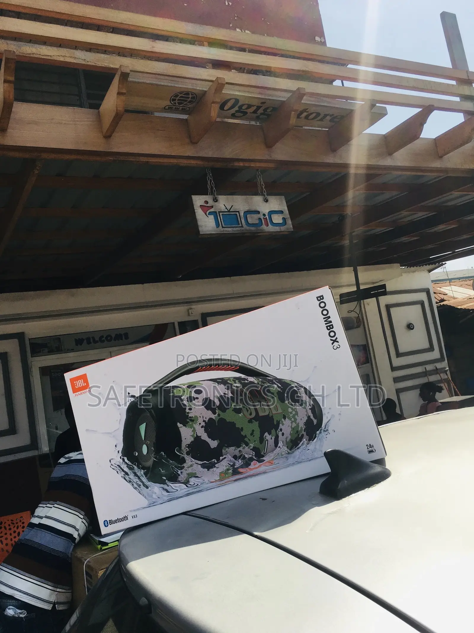 JBL Bluetooth Black Wireless Electric Boombox3