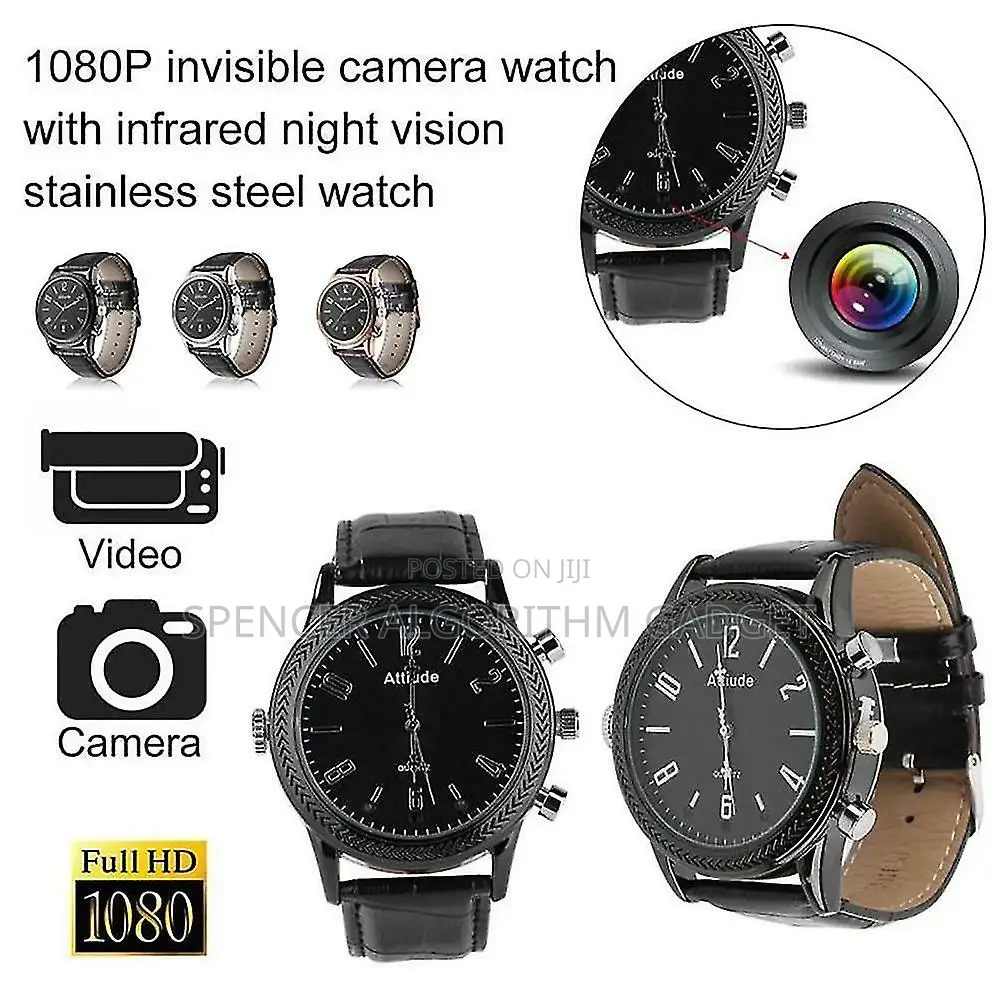 Spy Camera Recorder Lecture Watch