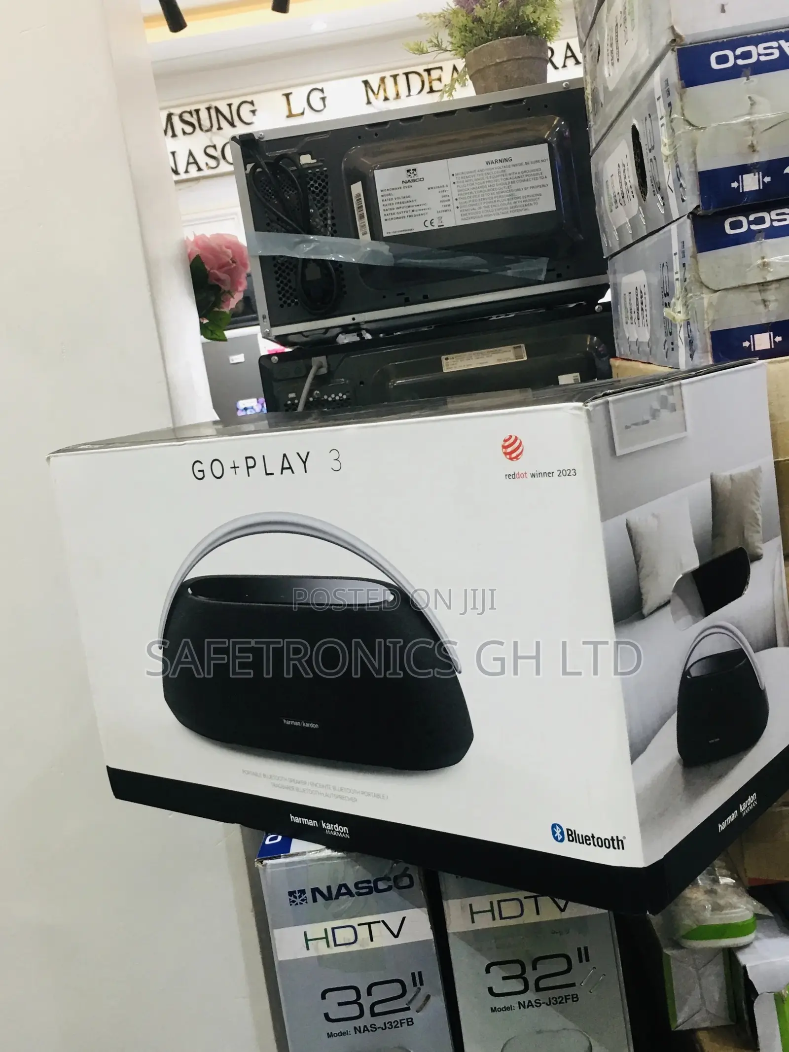 Go + Play 3 Harman Kadron Bluetooth Black Electric