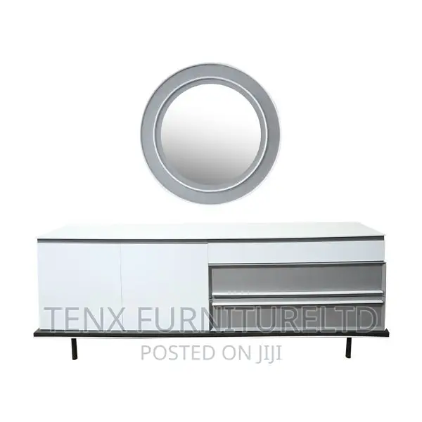 Console With Mirror Line (Acasia)