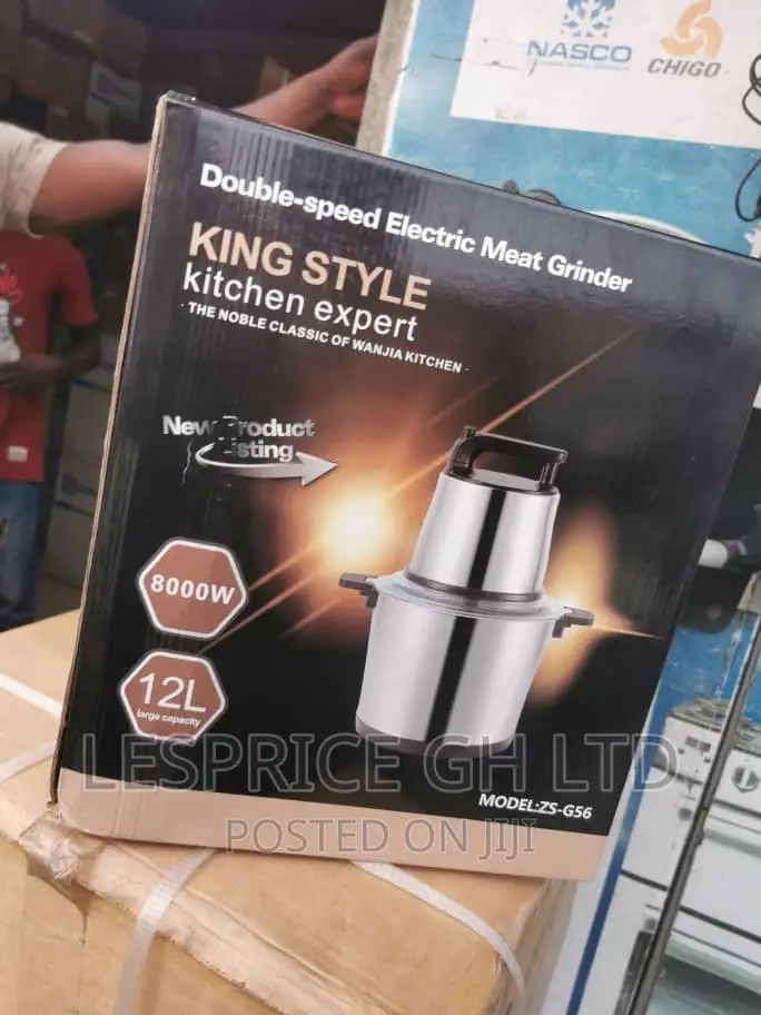 Double Speed Electric Meat Grinder