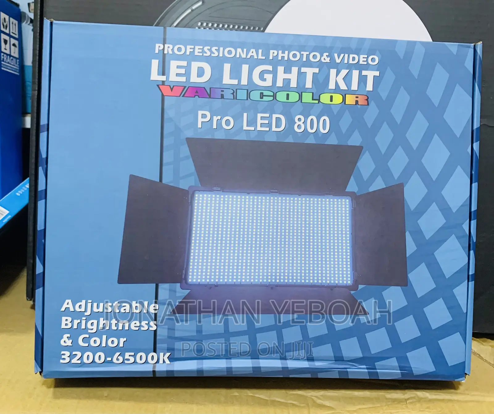 Pro Led 800 Light Kit Batteries Adapter Tripod Stand