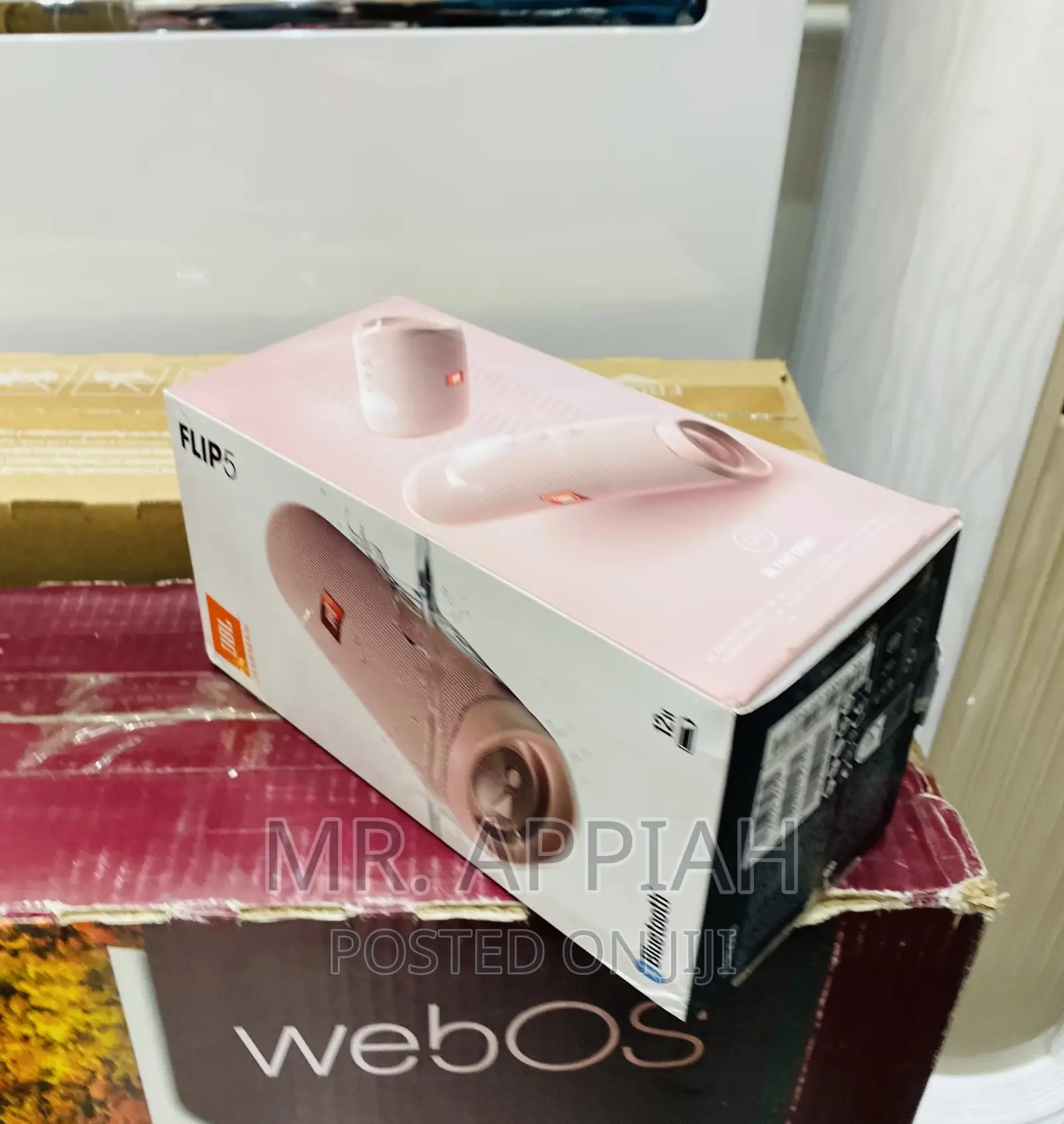 Best JBL Flip 5 Rechargeable Bluetooth Speaker(Pink).