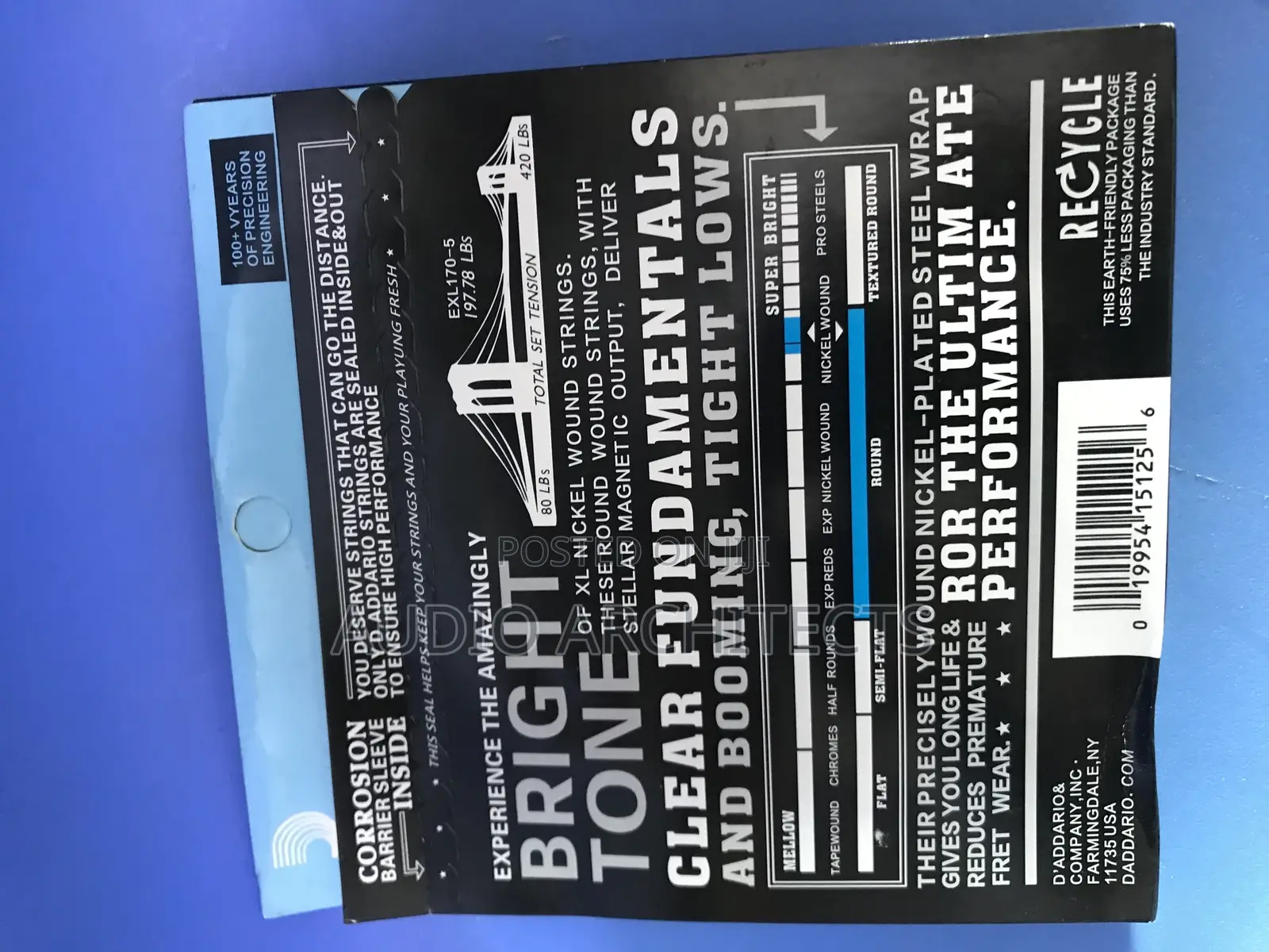 Bass Guitar Strings Daddario (5 Strings )