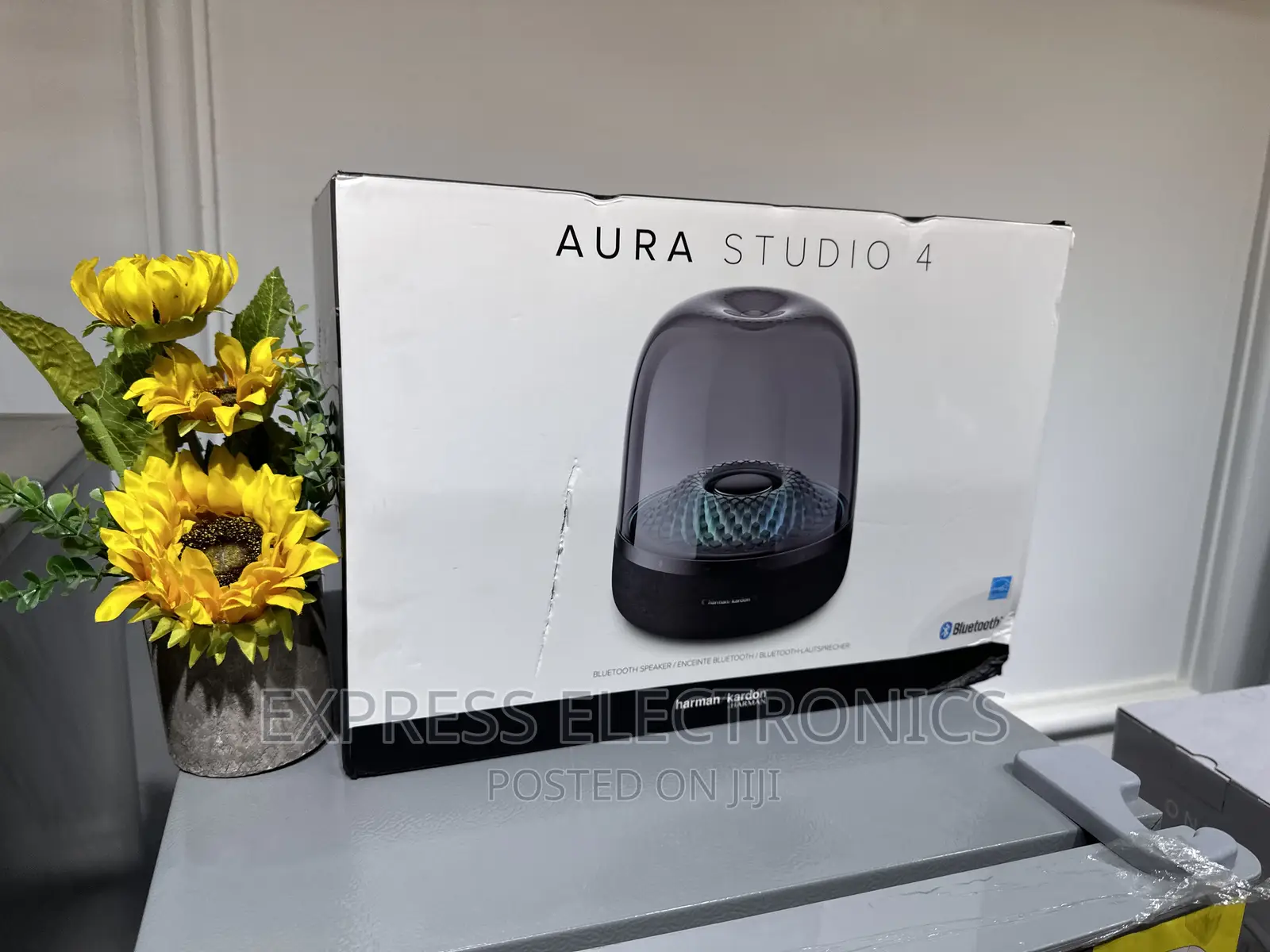 Fell the Bass Drop AURA STUDIO 4 Bluetooth Speaker