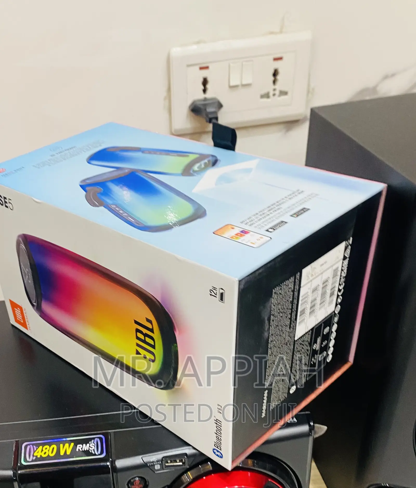 Sealed in Box JBL Pulse 5 Rechargeable Speaker.