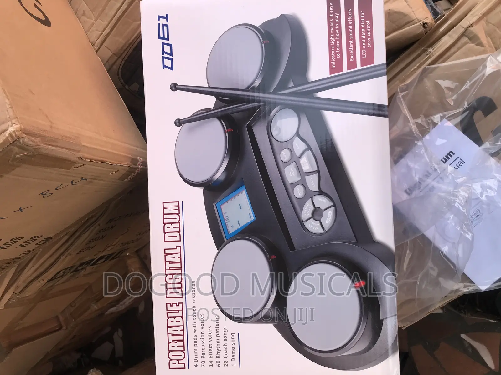 MEDELI DD61 Portable Digital Electric DRUM