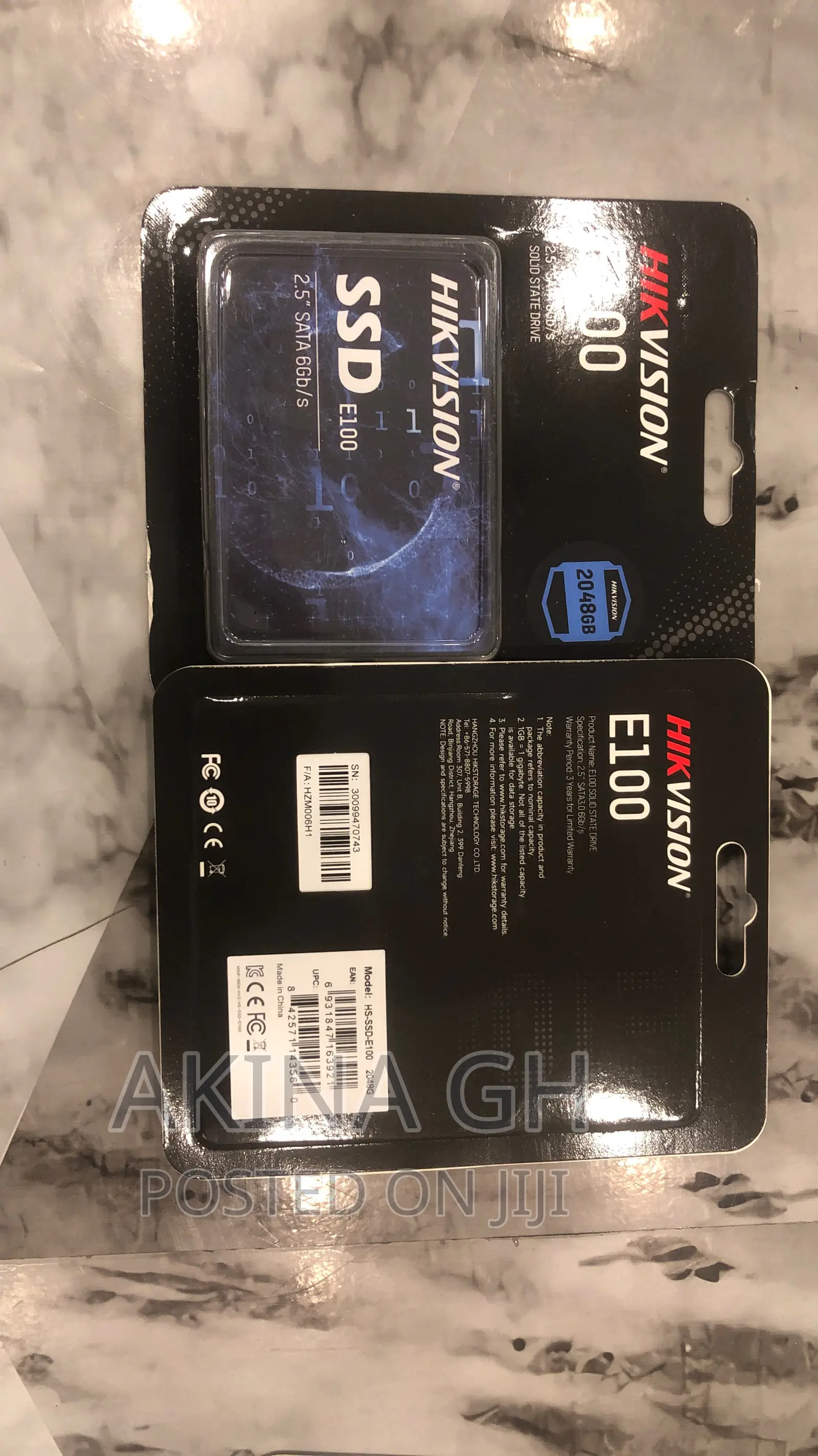 Hikvision 2.5” Sata Solid State Drive 2tb SSD (2048gb)