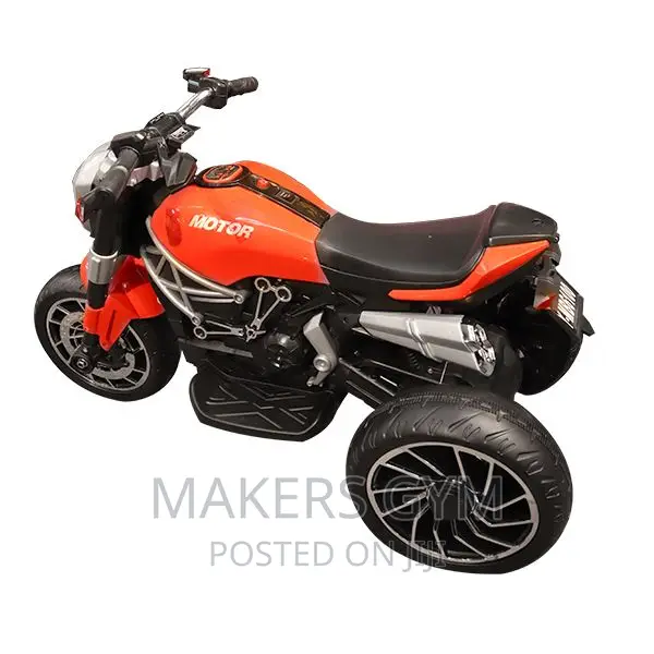 Kids Motor With Music+Light Red