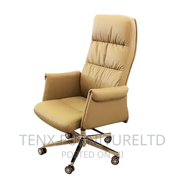 Office Chair Black/Dark Beige