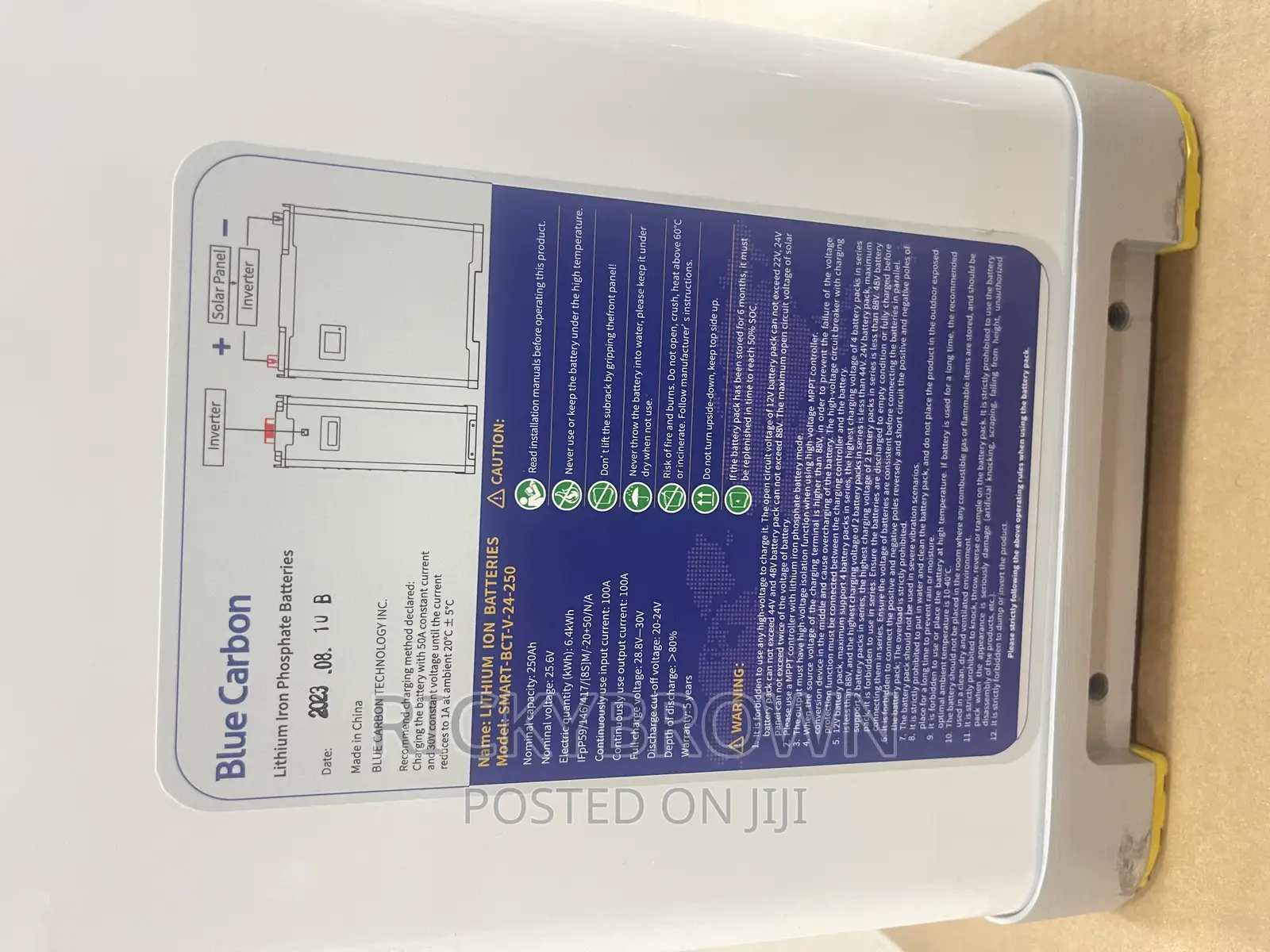 24V 250ah Lithium Ion Batteries