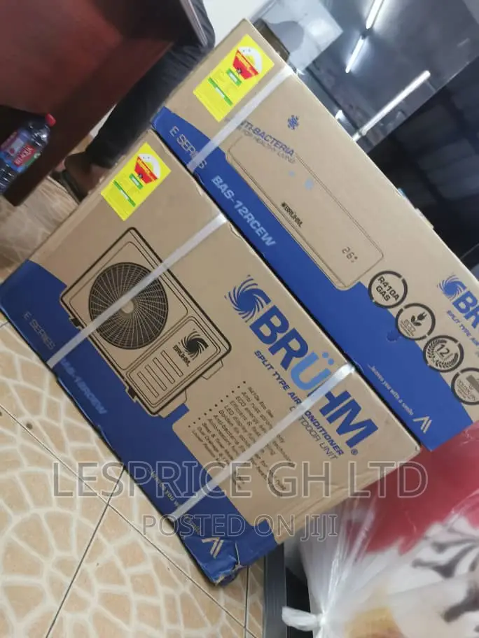 Bruhm 1.5 Hp Ac -R410 Gas 2 Star Fabulous AC 12RCEW