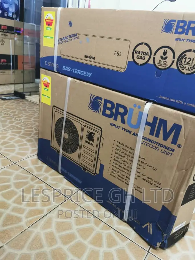 Bruhm 1.5 Hp AC-R410 Gas–2 Star Lovely AC-12RCEW