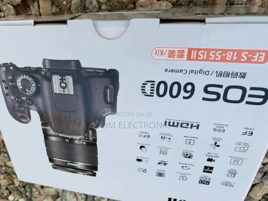 Brand New Canon Full Hd Eos 600d Compact System Camera