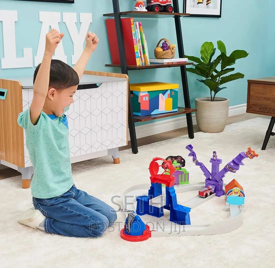 Children Kids Paw Patrol Total City Rescue Track Set