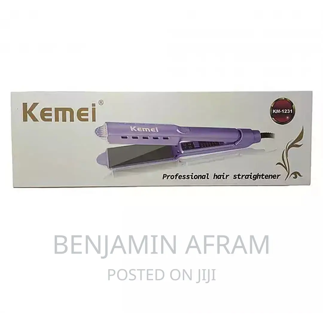 Original Kemei 1231 Professional Hair Straightener