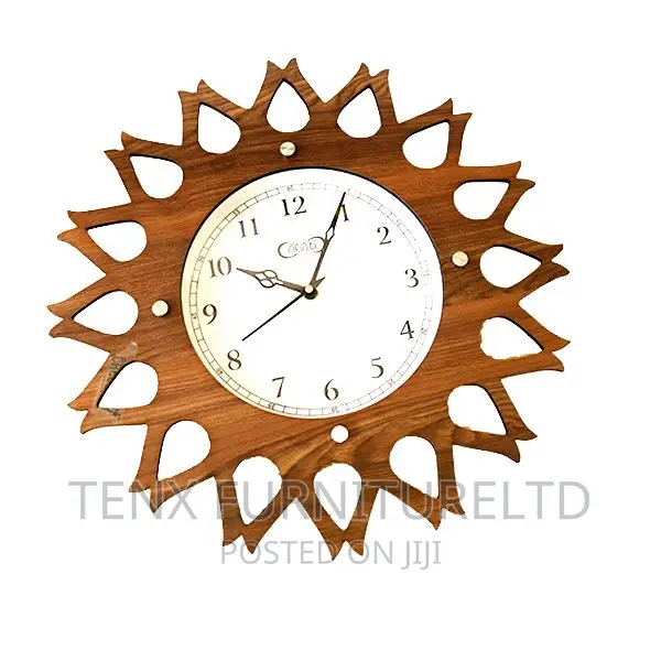 Clock Wooden Wall Clock (16 X 16)"
