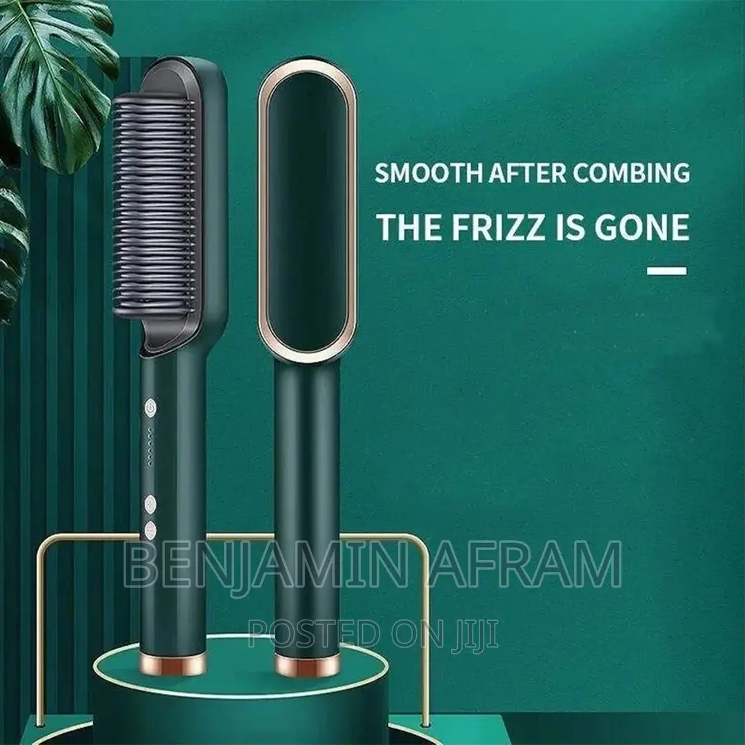 Hair Straightening Comb Internal Teeth