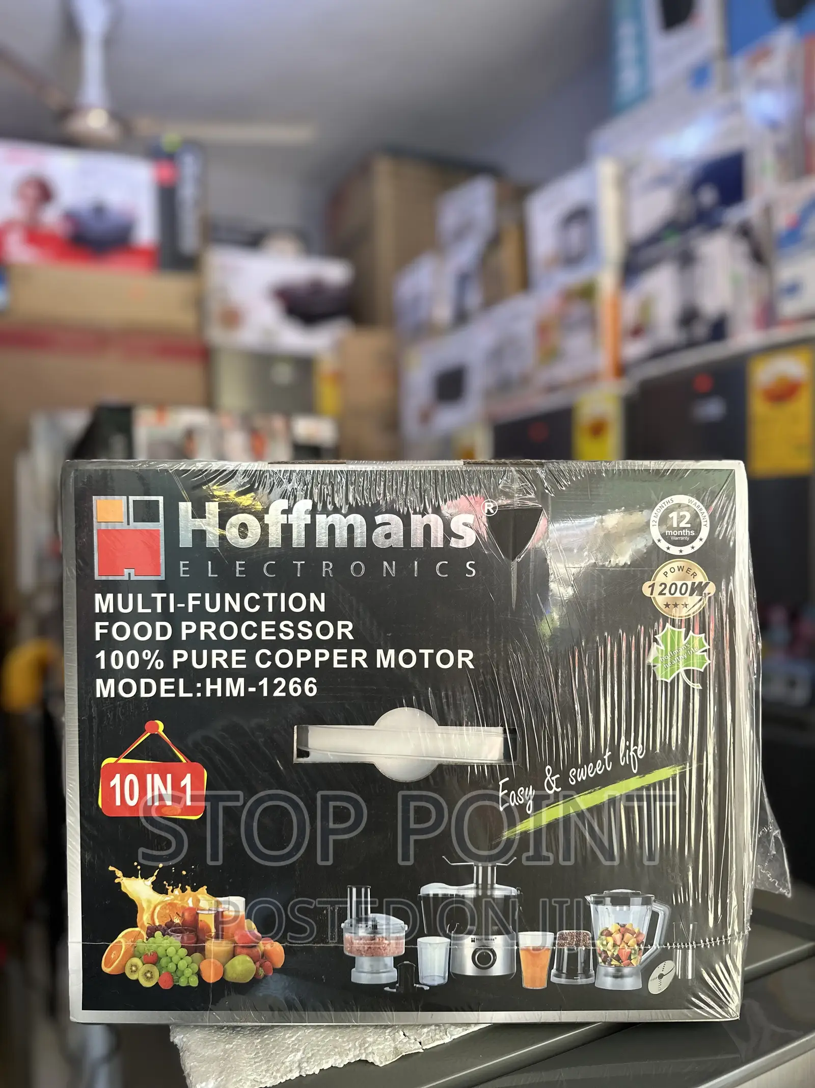 Hofmans 10 in 1 Food Processor