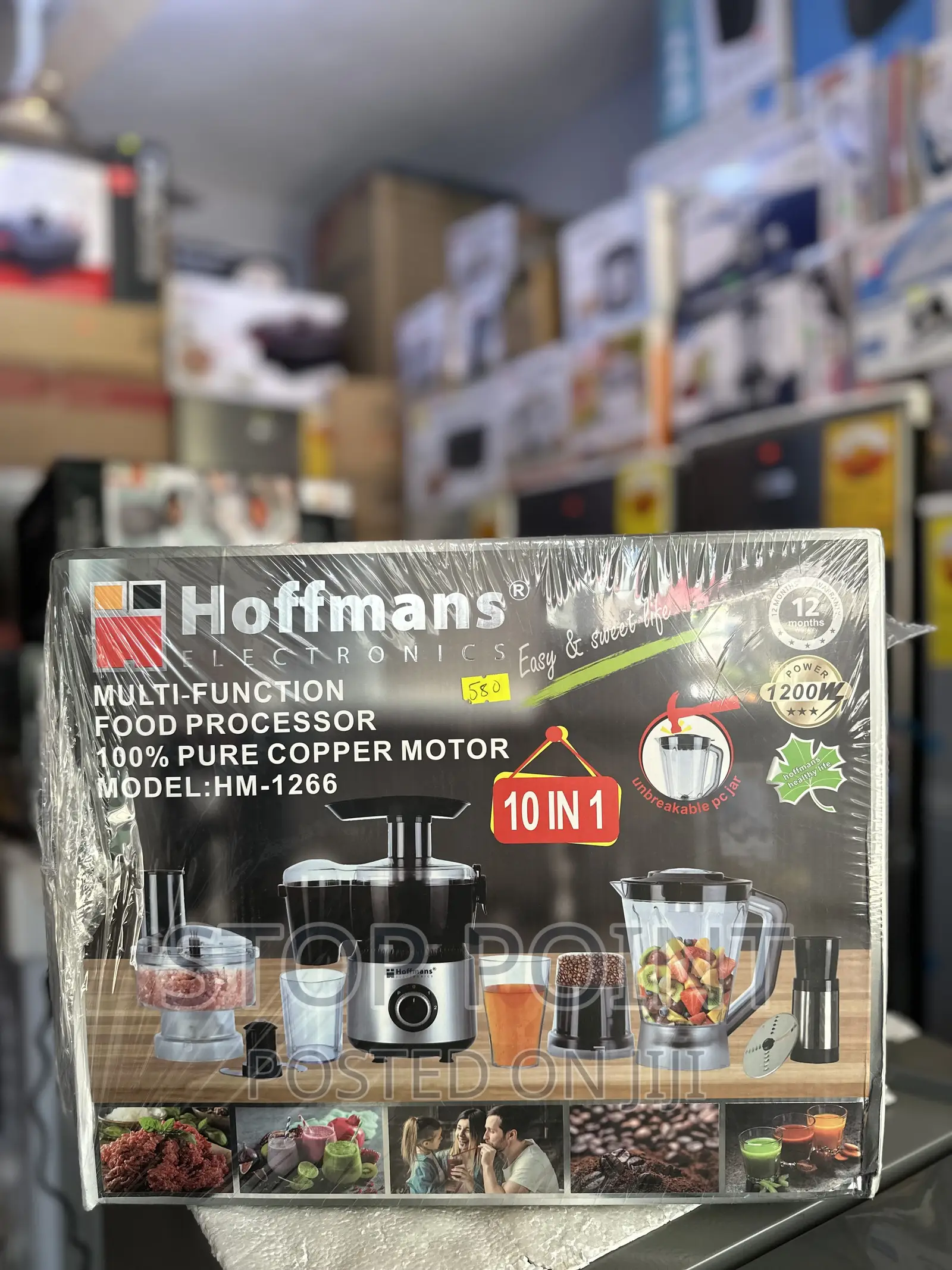 Hofmans 10 in 1 Food Processor