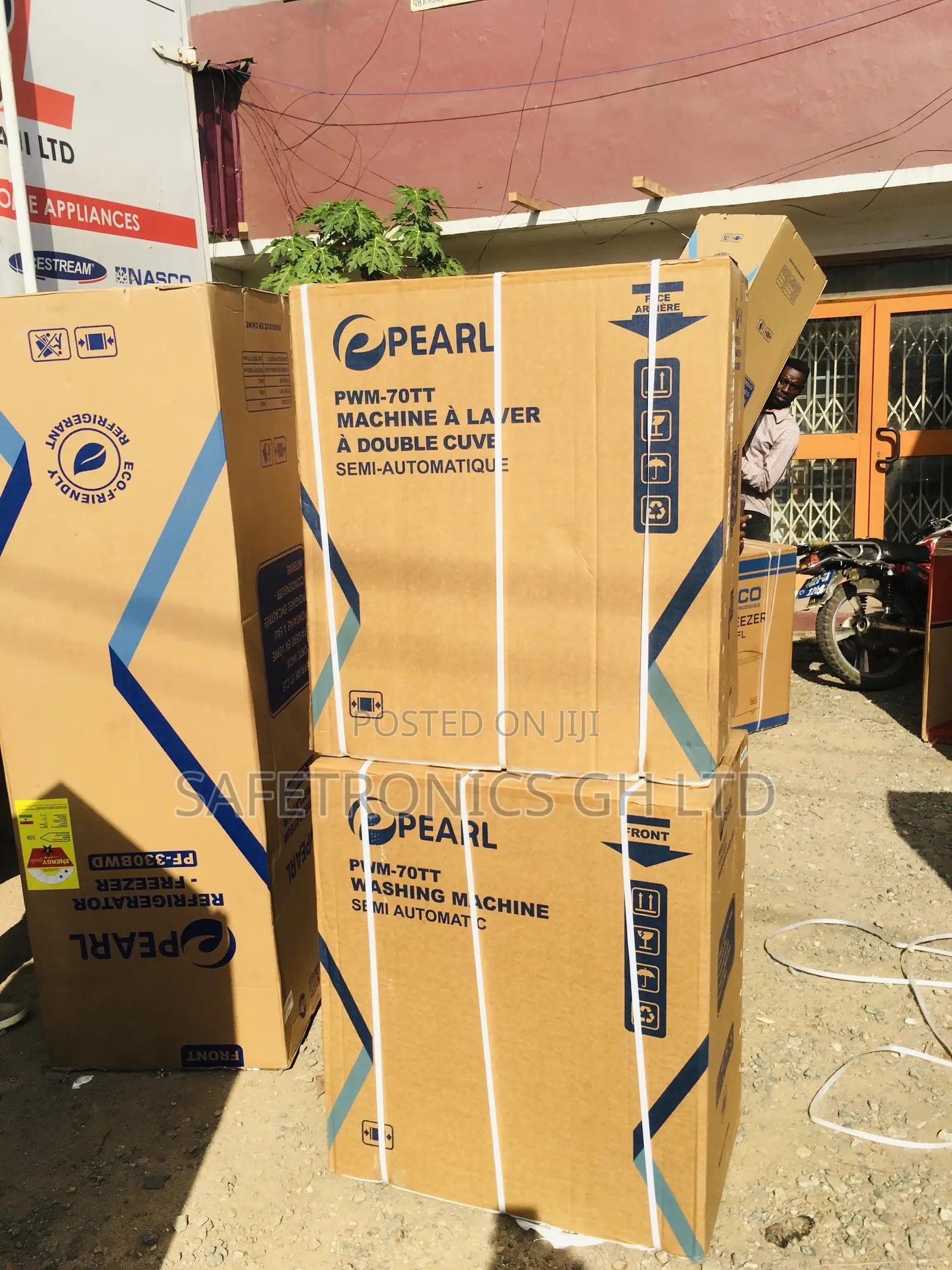 Topload Essential Washingmachine 7kg Pearl Semiautomatic