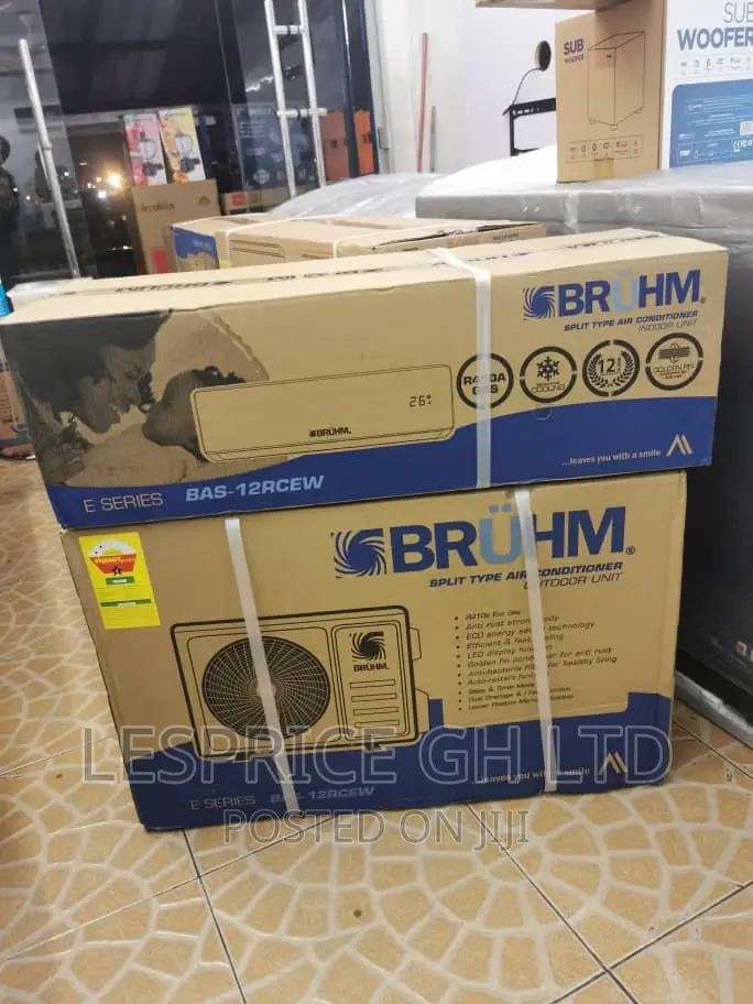Bruhm 1.5hp~R410gas Air Conditioner