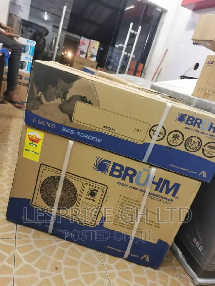 Bruhm 12000btu//1.5hp Split Type Air Condition