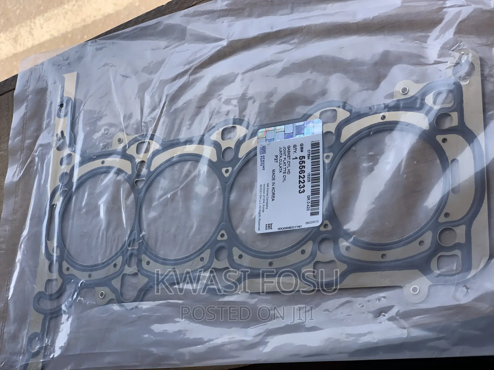 Cruze 1.4 Metal Head Gasket