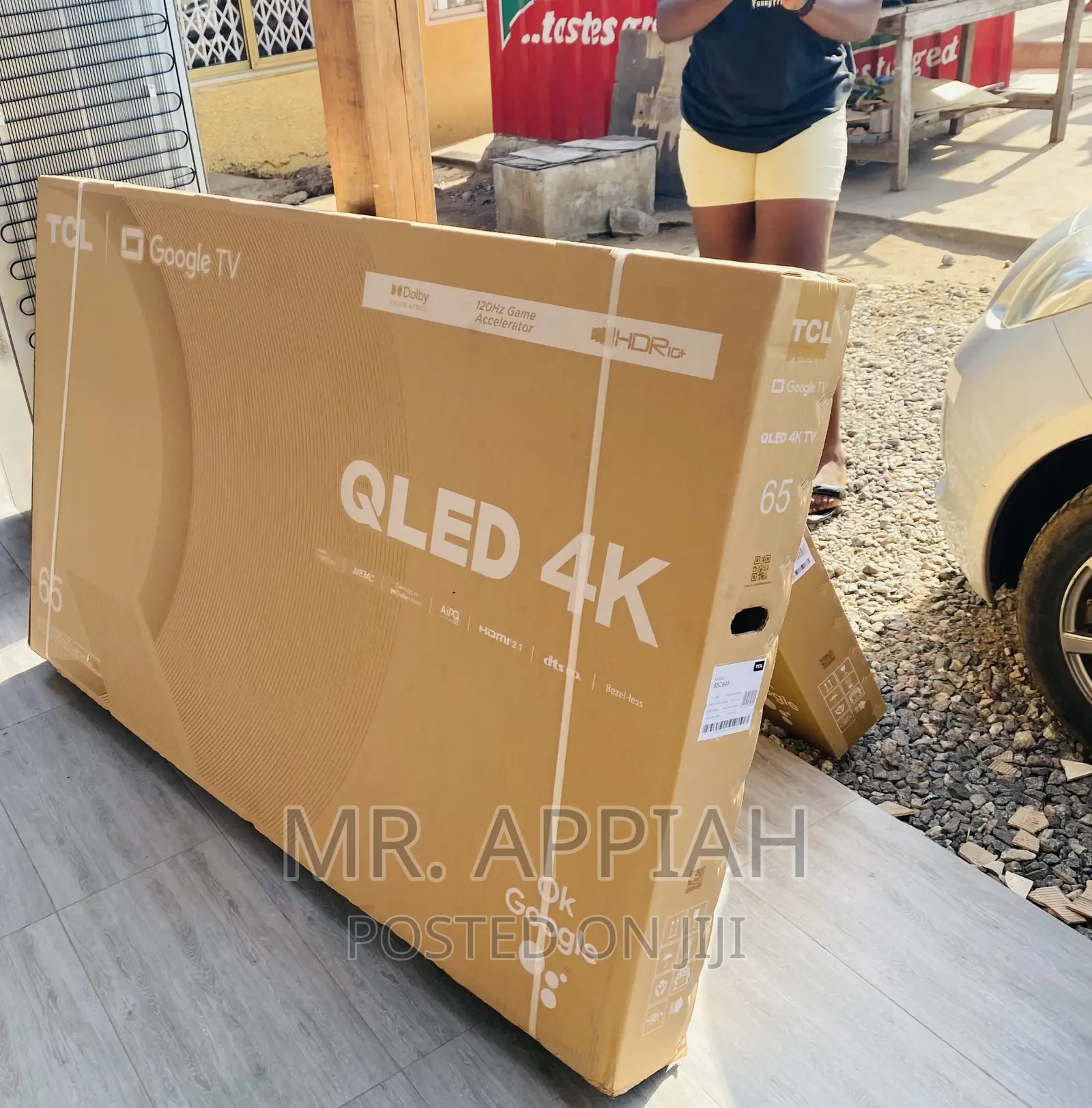 Unique Designed TCL 65C645 65” Ultra HD Google Tv(Black)