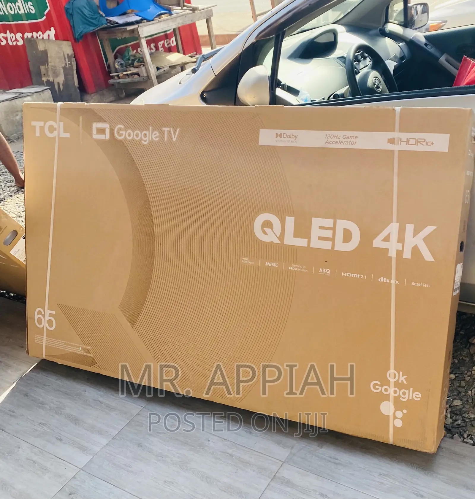 Unique Designed TCL 65C645 65” Ultra HD Qled Google Tv.