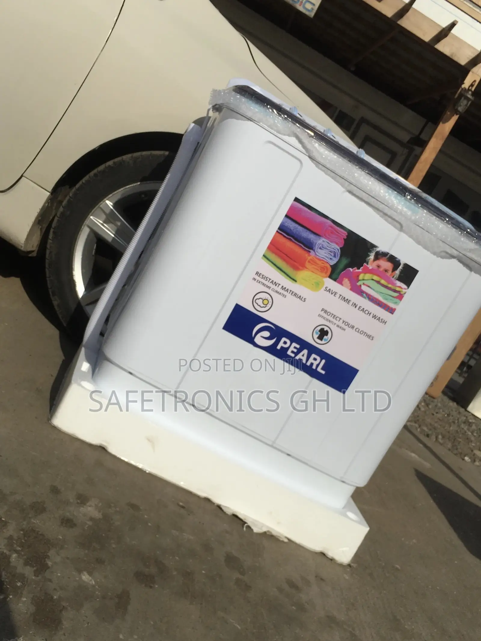 Twintub Topload Washingmachine Semiautomatic 12kg Pearl