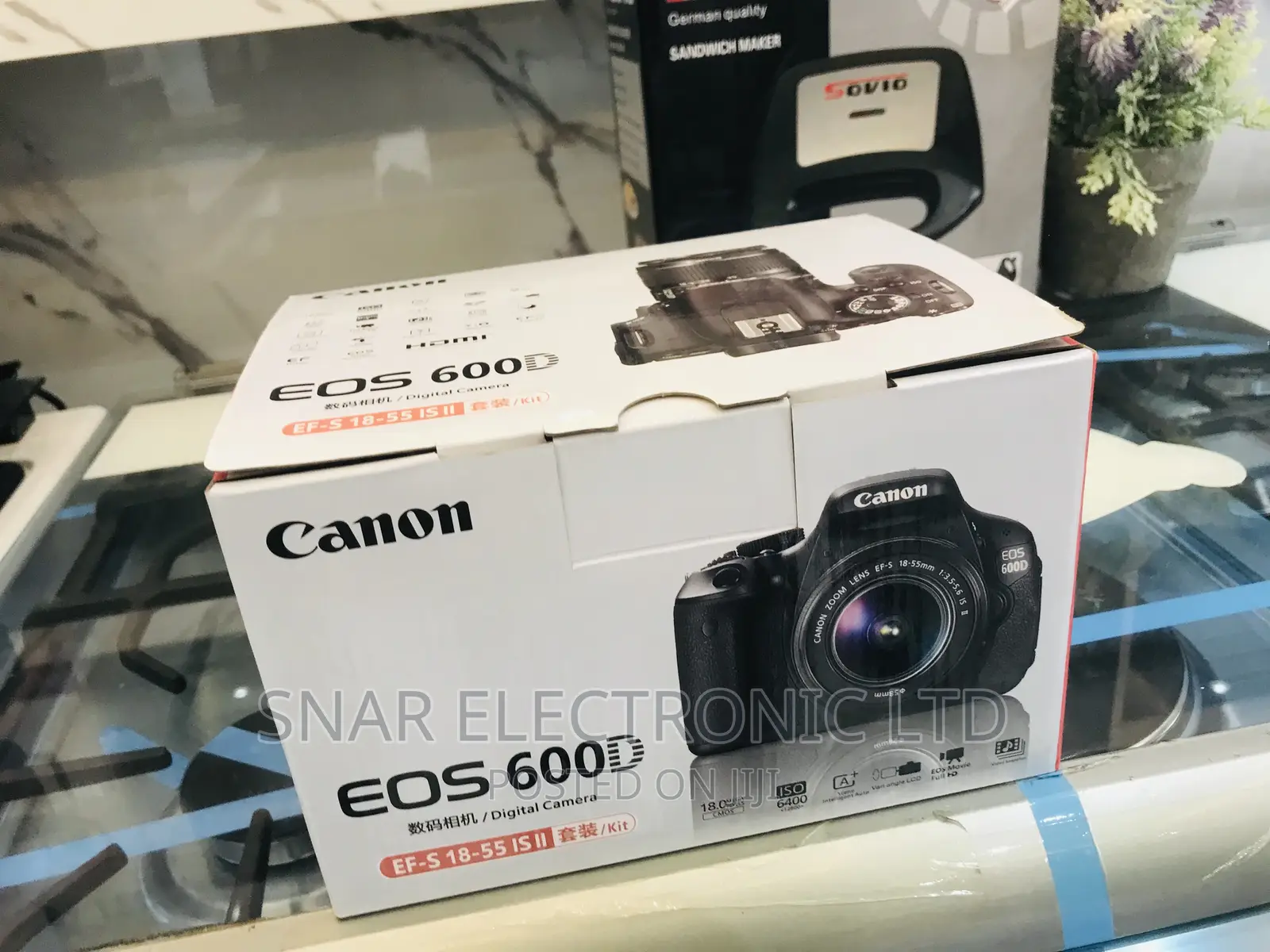 Stronger Canon Eos 600d 18mp Digital SLR Camera (Black)