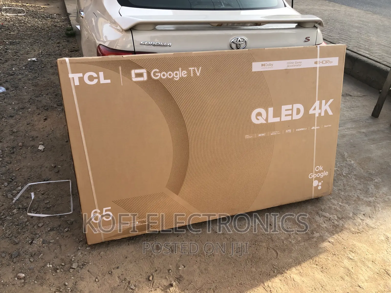 Android Ai-TCL 65C645 65 Smart QLED Digital Satellite TV