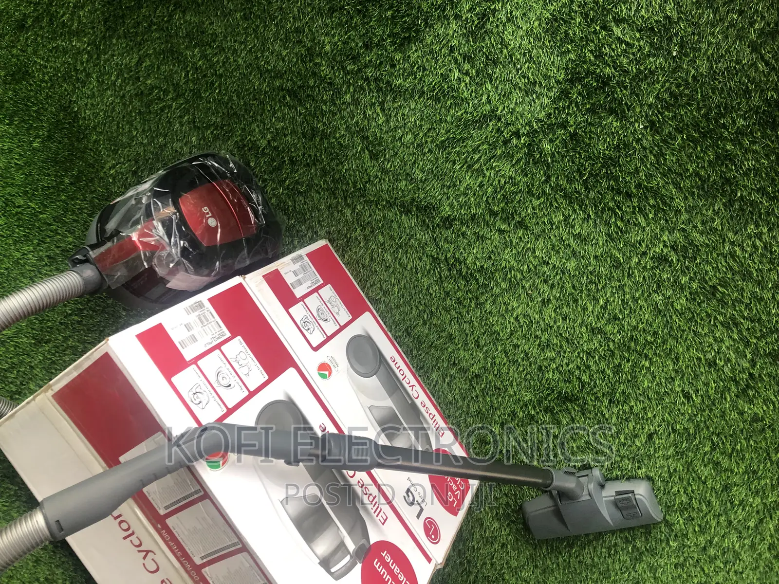 New LG Bagless Vacuum Cleaner, 1.3L, Suction Power, 2000w