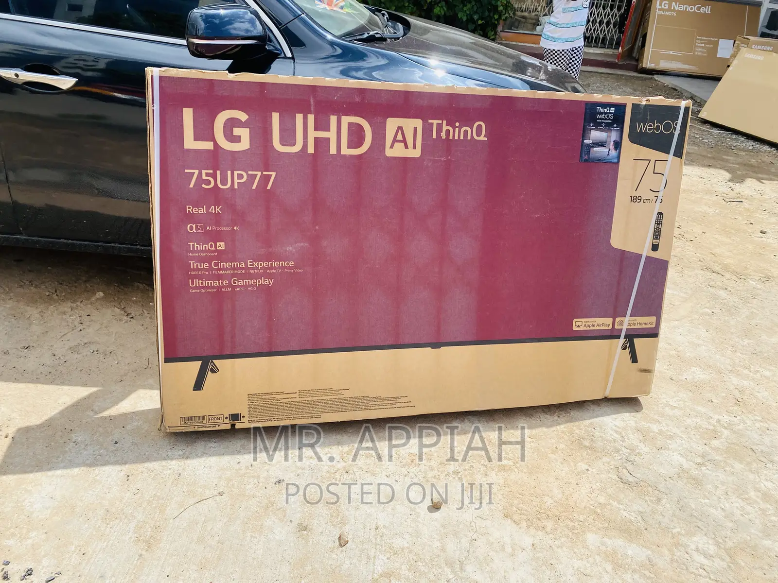 Shop Adorable LG 75up7750 75” Uhd Smart Led Tv(Black).