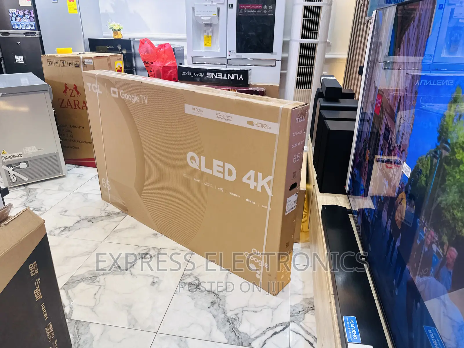 Micro Dimiming UHD Smart QLED TCL 65”C645 Tv 