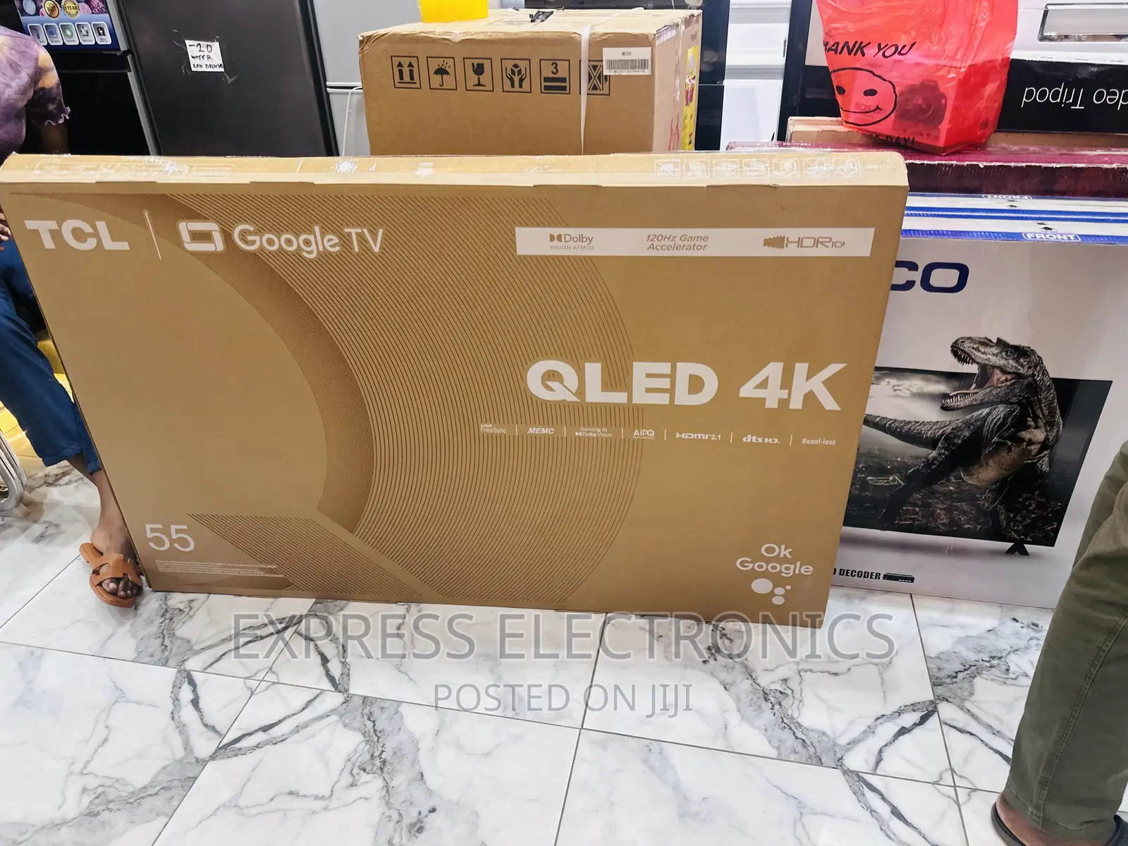 Google Assistant Uhd Qled TCL 55”C645