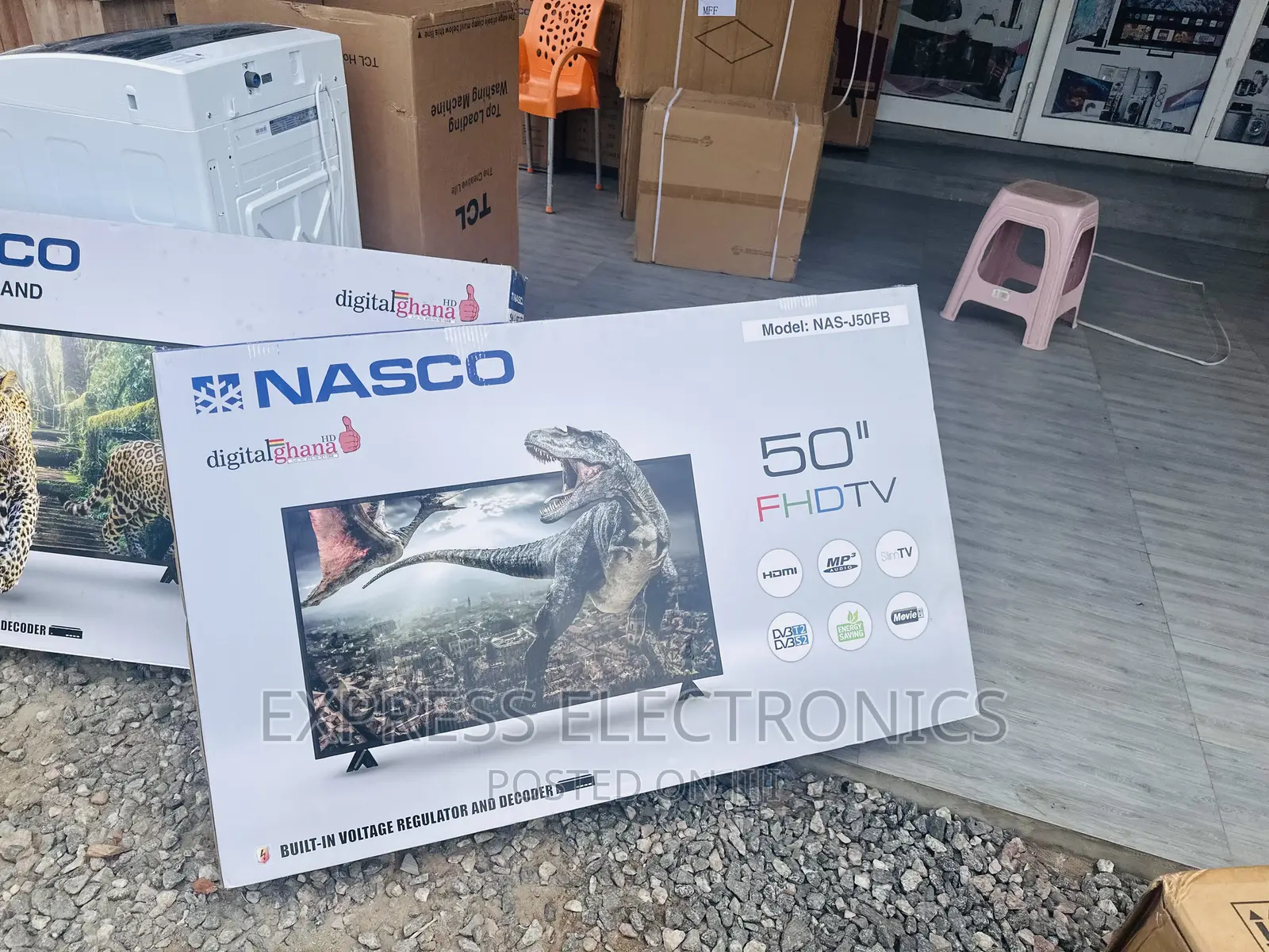 Hurry and Grab Nasco FHD 50”Satellite Digital Tv 