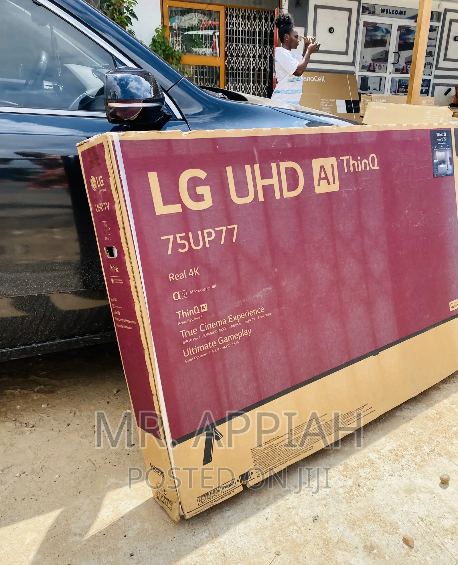 Latest LG 75up7750 75 Inch Uhd Smart Led Tv(Black).