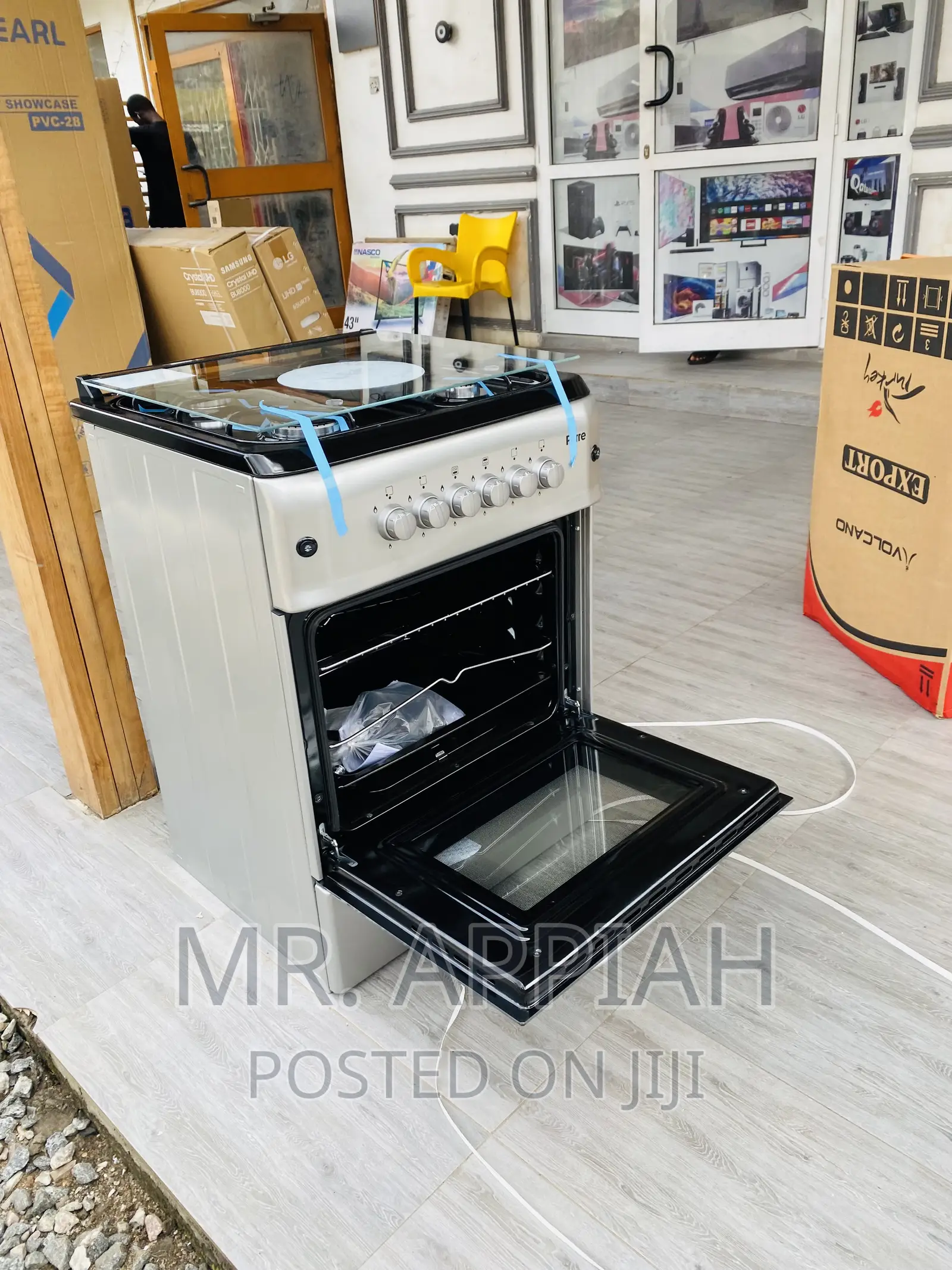 Buy Durable Ferre 60x60 4 Gas Burner + Oven(Gray).