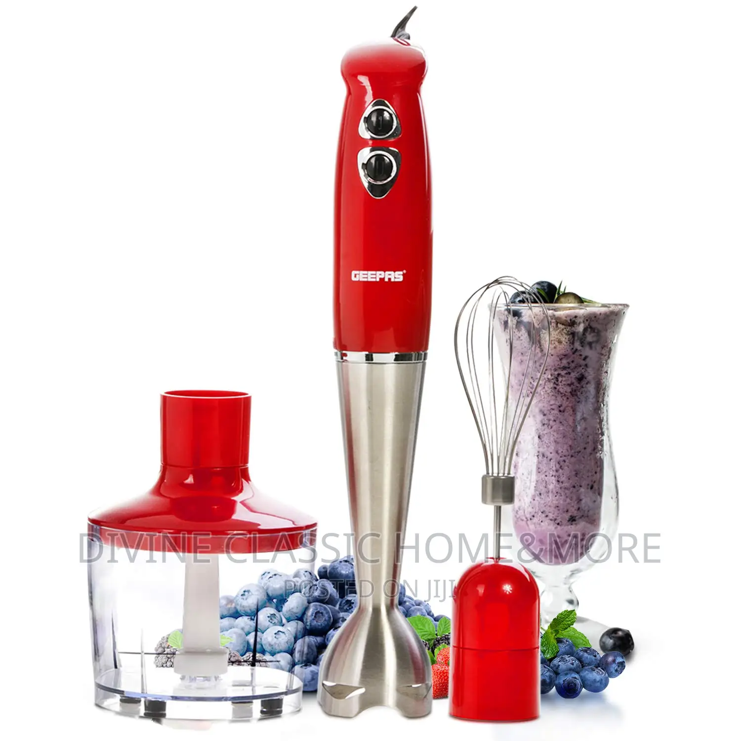 Geepas 3in1 Hand Blender