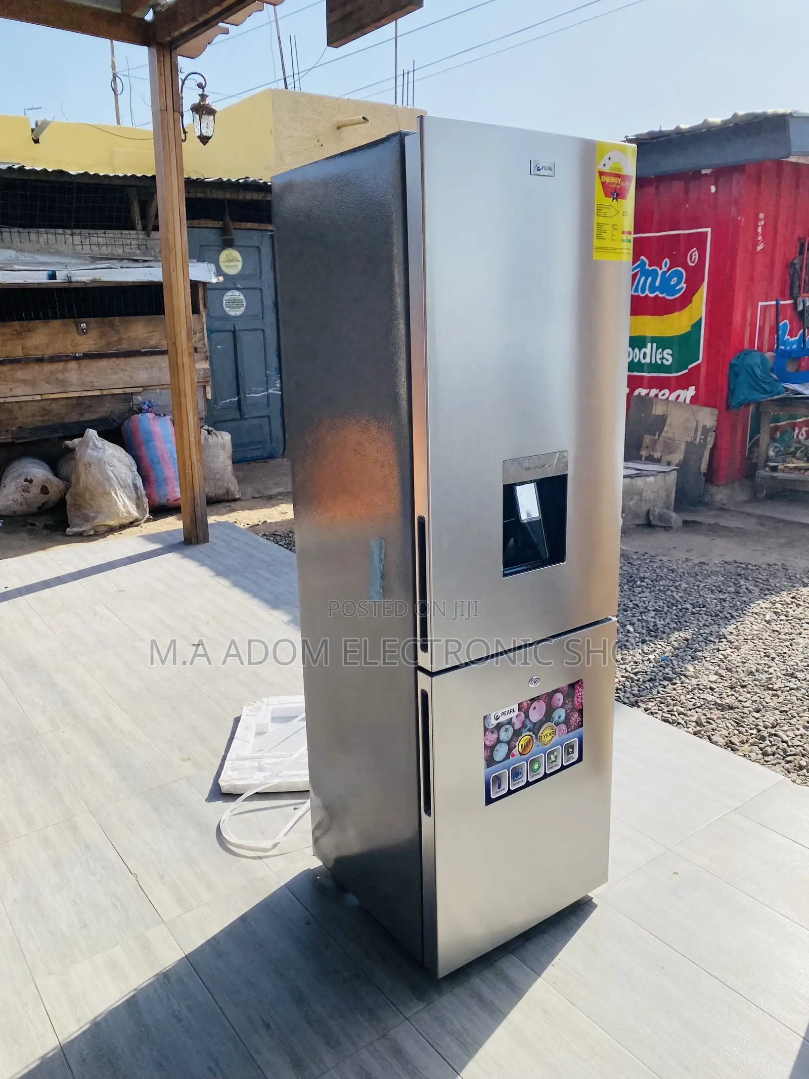 Energy Saving Pearl Pf-330bwd Double Door Refrigerator
